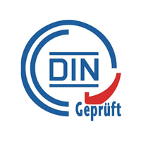 DIN gepr&uuml;ft Symbol